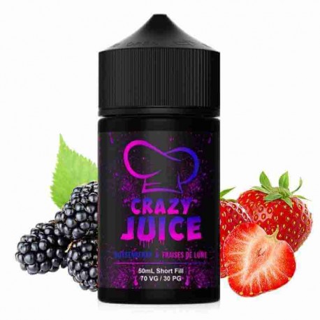 Boysenberry & Fraises de Lune 50ml - Crazy Juice Mukk Mukk - Svapo Shop